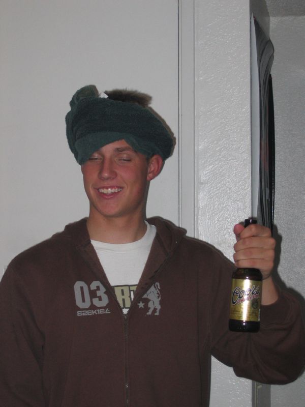 beer makes heads stop bleeding right